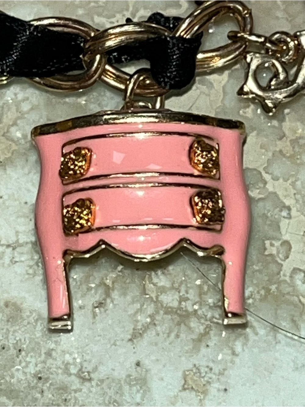 Vintage Betsey Johnson BETSEYVILLE Premier Dollhouse Multi-Strand Bracelet - Picture 8 of 16